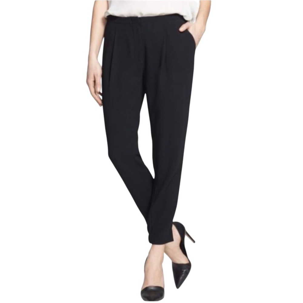 Vince Black Loose Fit Trouser Joggers w/ Pockets Size Medium